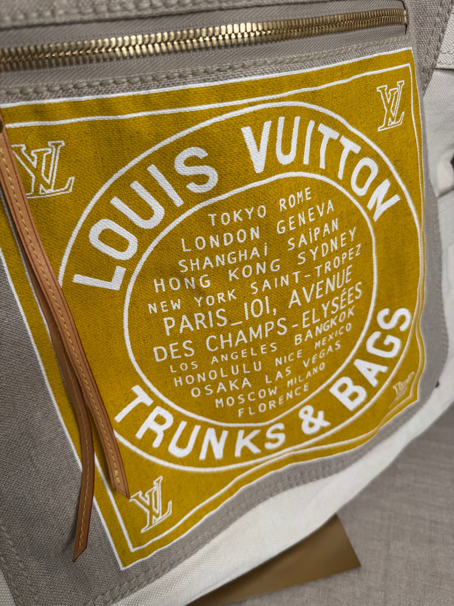 Pre loved Louis Vuitton cruise line Glove shopper GM