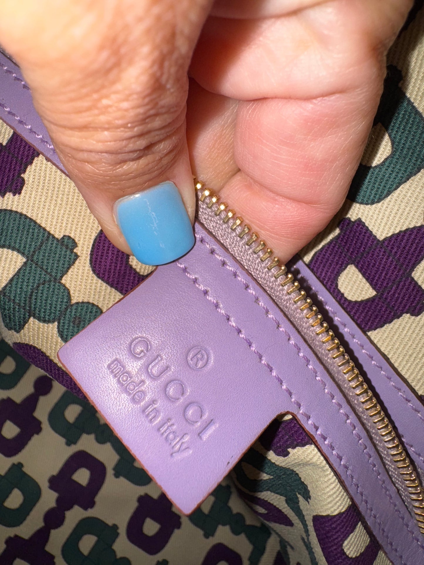 Lavender Gucci handbag pre loved
