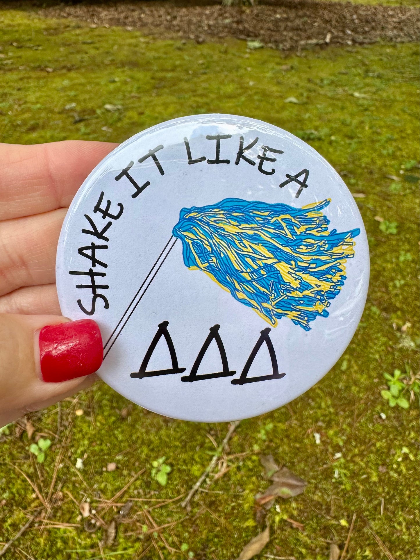 Tri Delta Game day pins