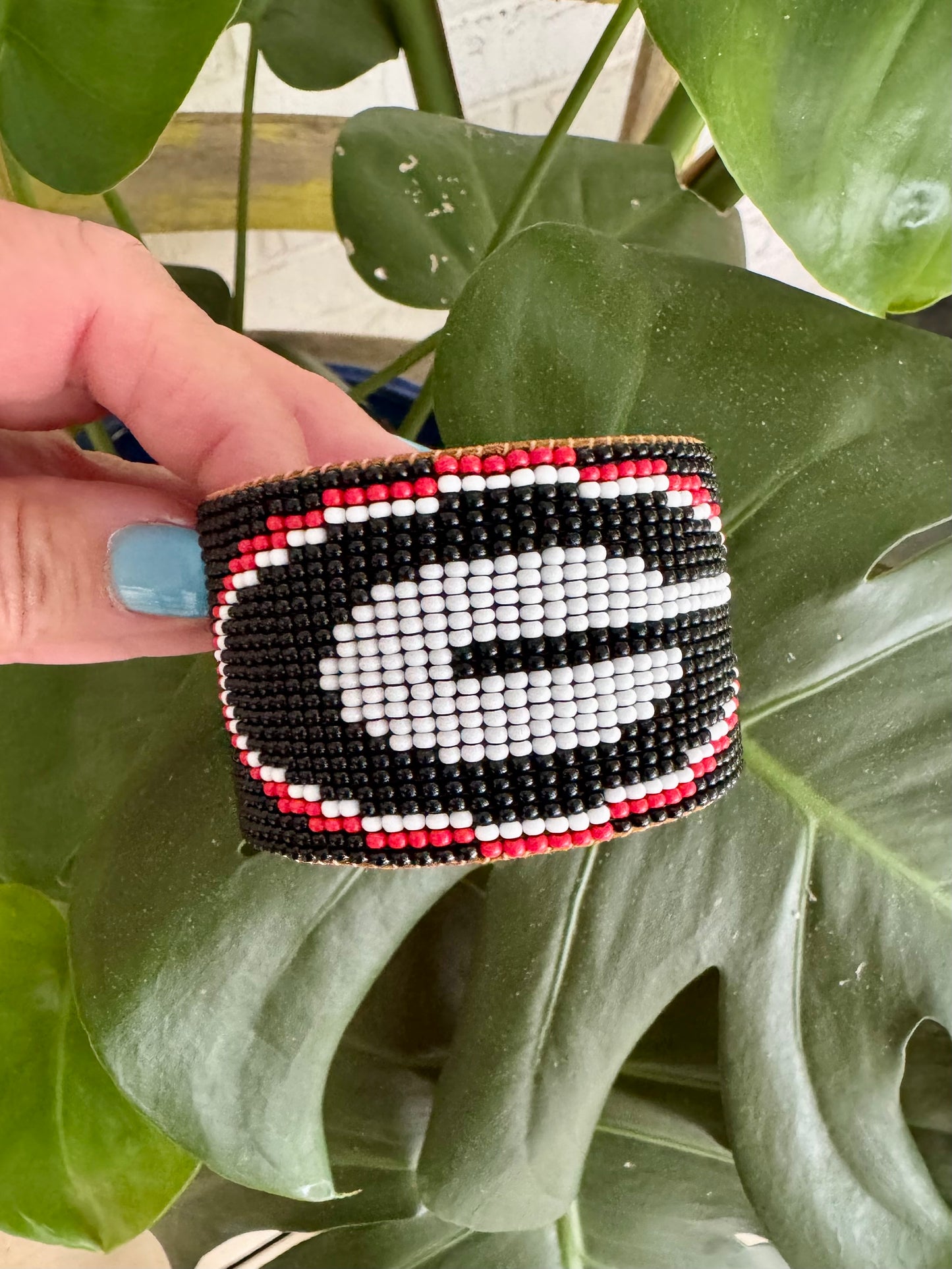 Beaded cuffs