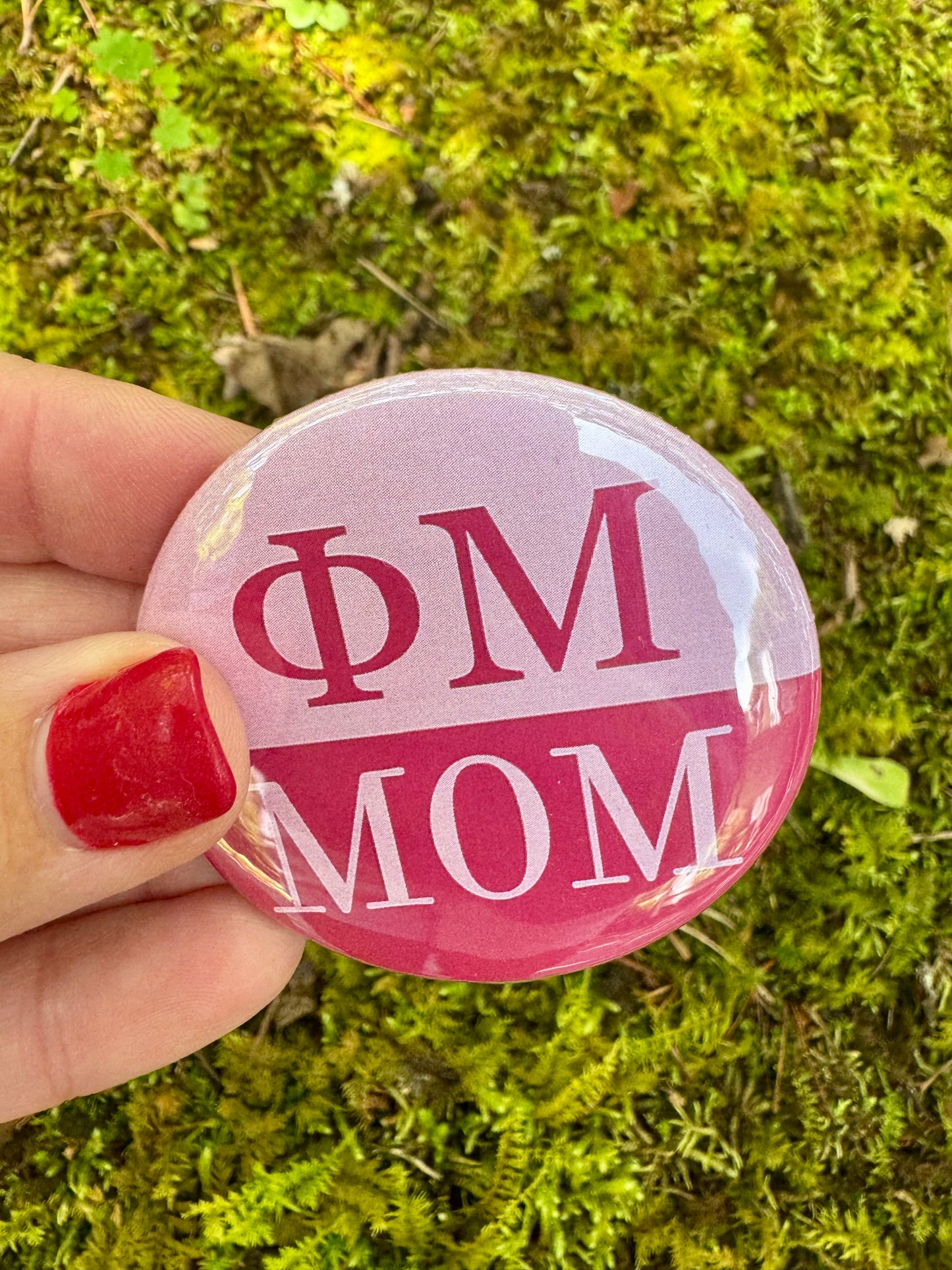 Phi Mu game day pins