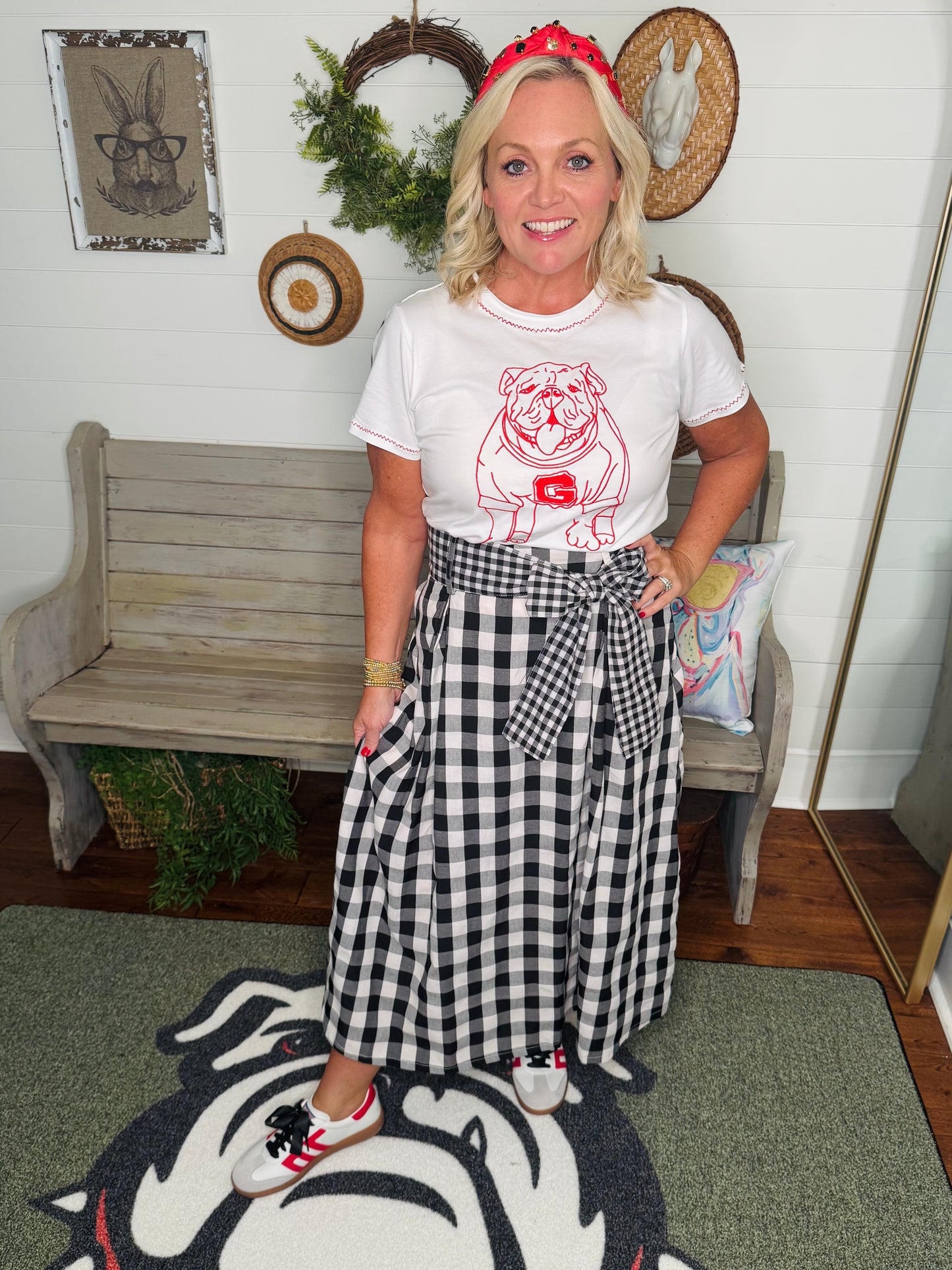 The embroidered tee! Licensed up to size 3X!