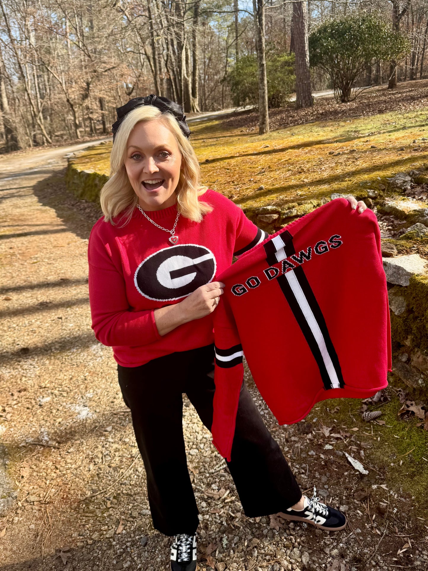 Licensed knit light weight dawgs sweater