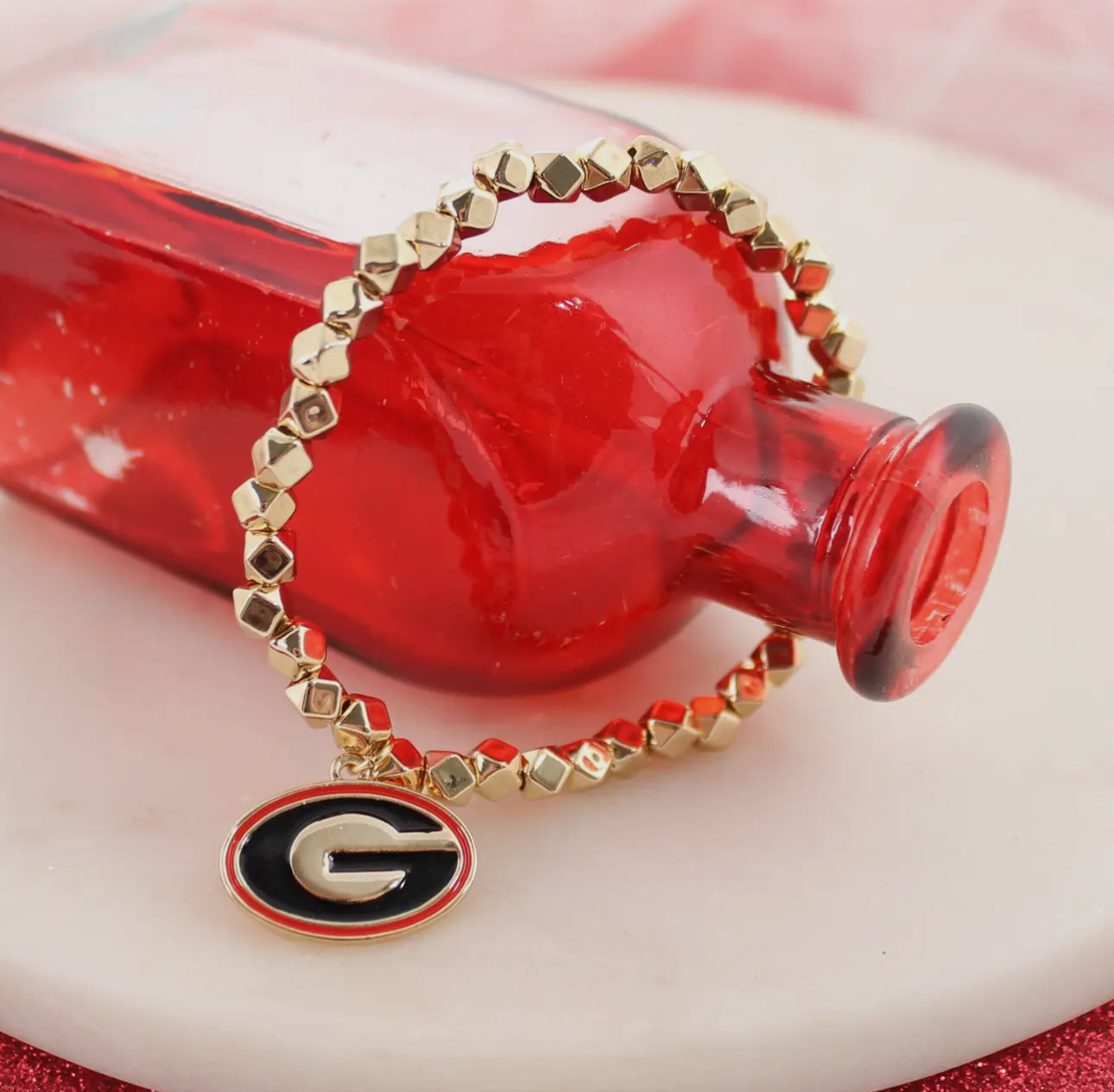 Licensed logo stretch bracelet