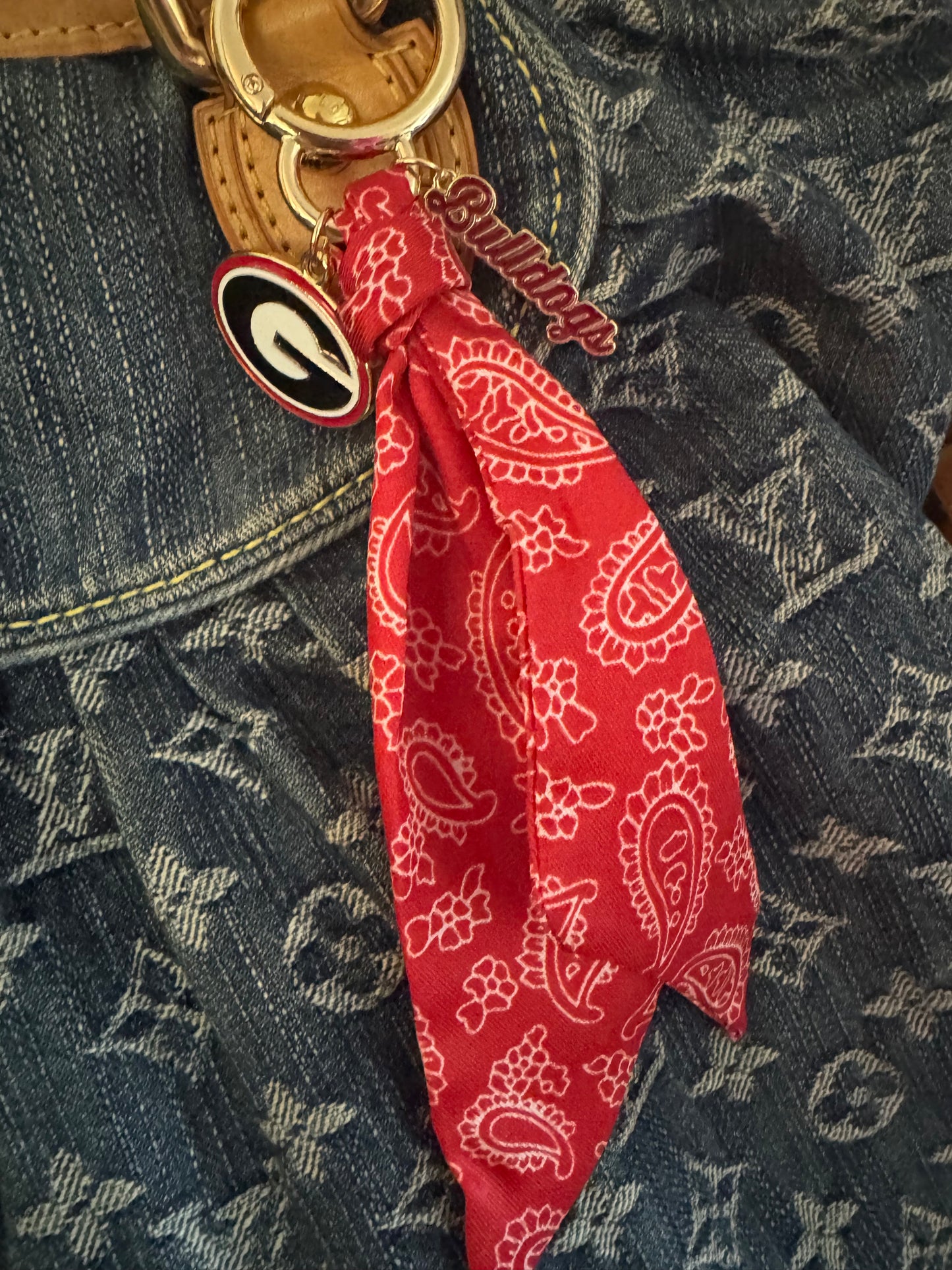 Purse charm or key chain licensed