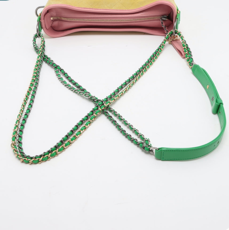 Chanel 2017 mini Gabrielle shoulder bag pre loved