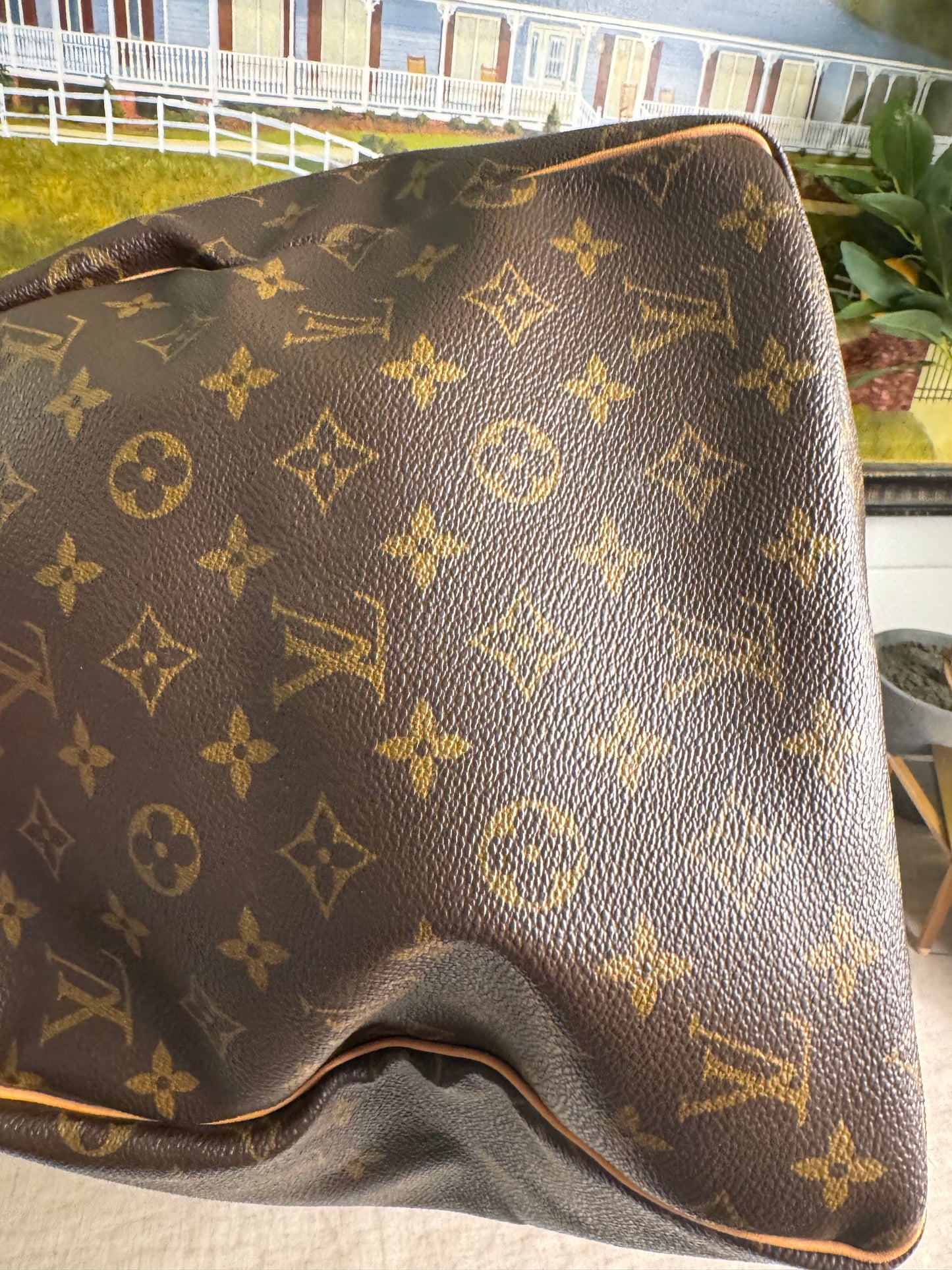 Louis Vuitton keepall luggage pre loved