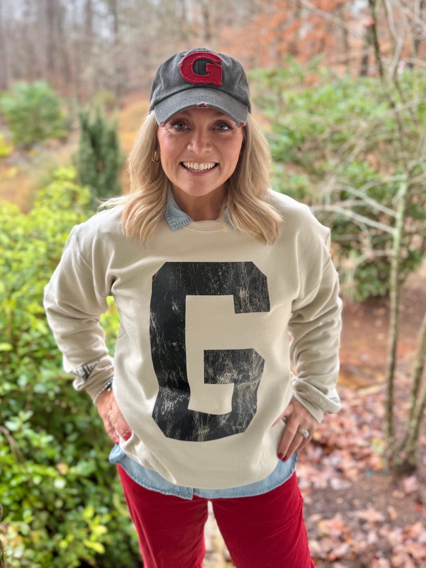 G Sweatshirt cream/beige restocked!