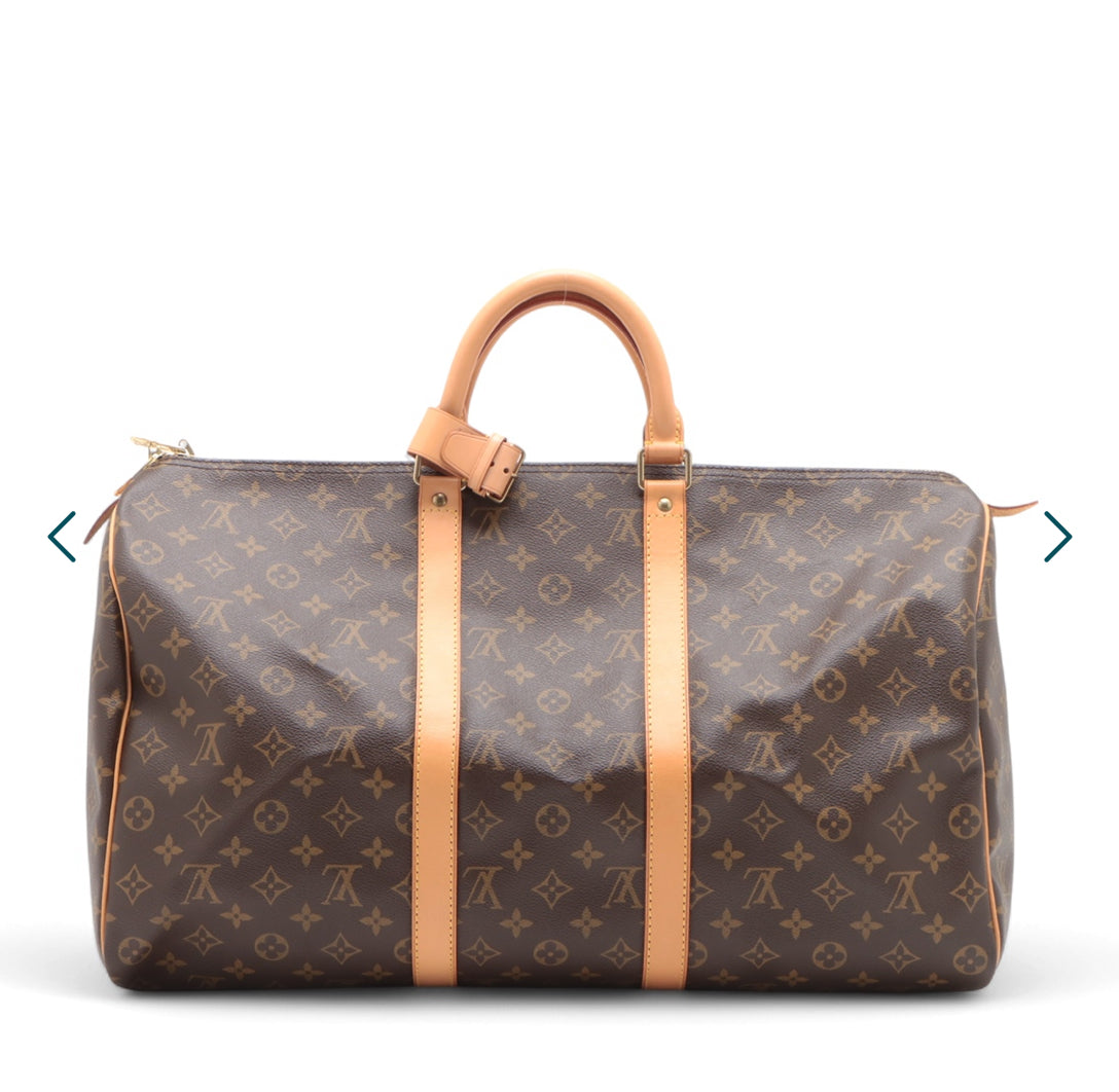 Louis Vuitton keepall 55 luggage bag pre loved wonderful condition