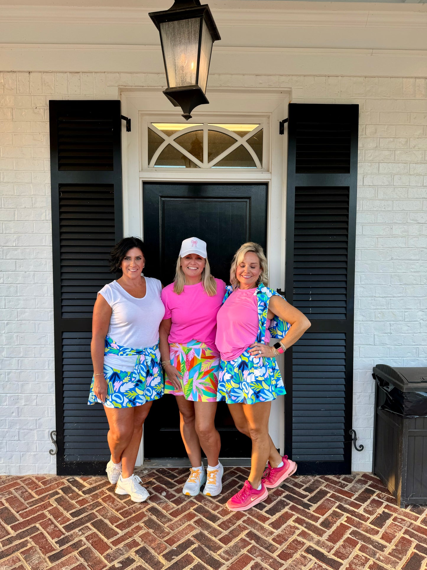 Blue Charleston skirt active wear with shorts under! Marked down