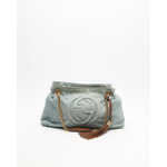 Pre Loved Gucci Denim Soho Chain Tote Bag
