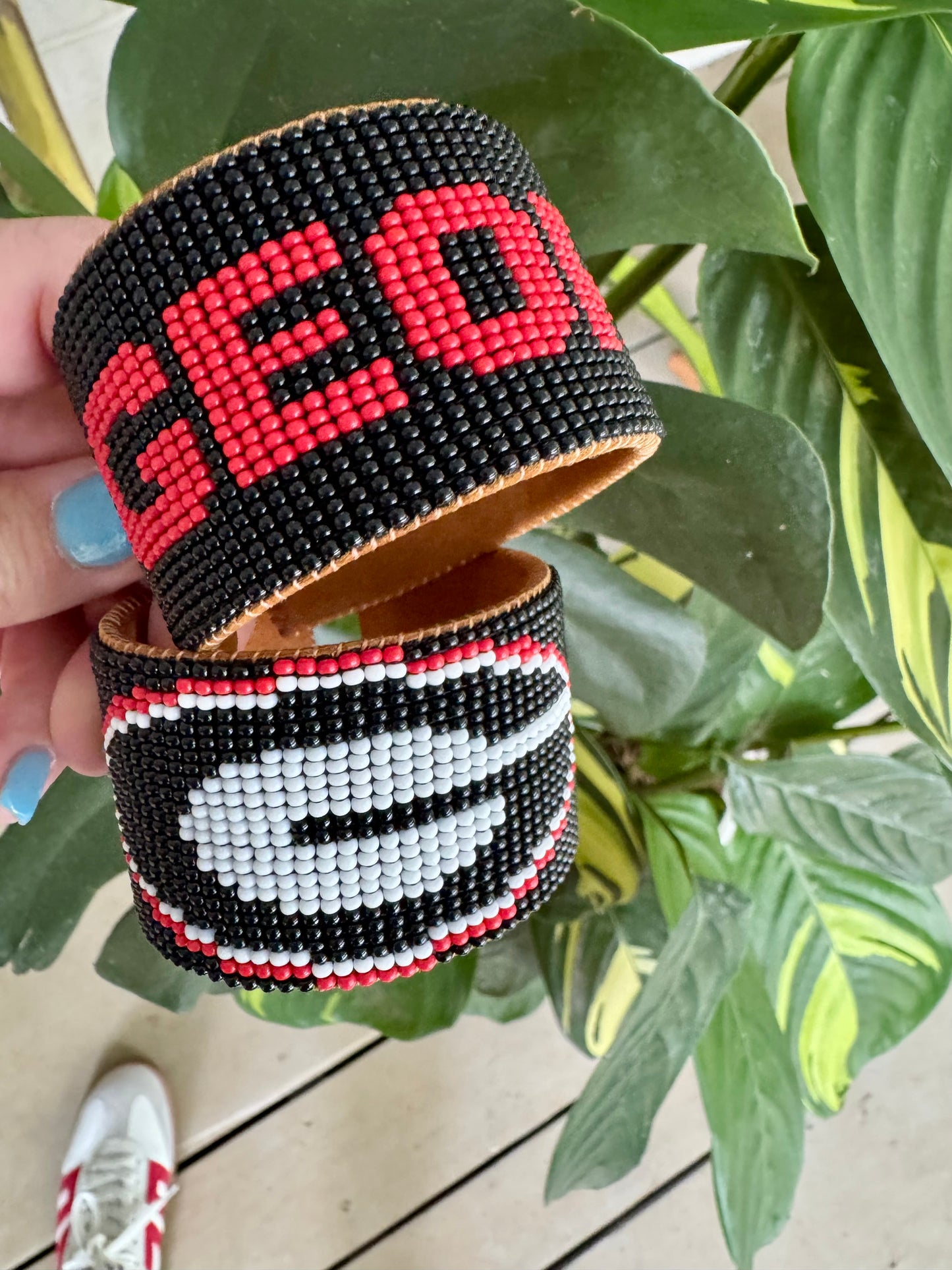 Beaded cuffs