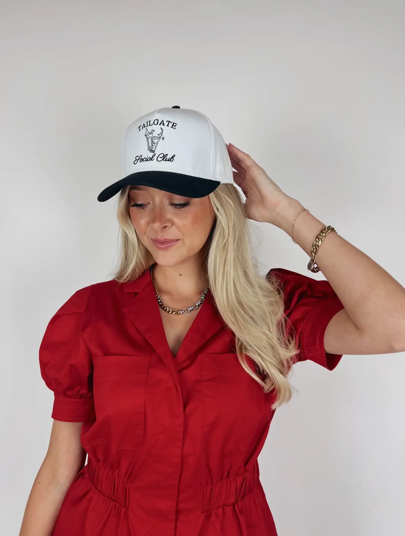 Hat tailgate social club embroidered