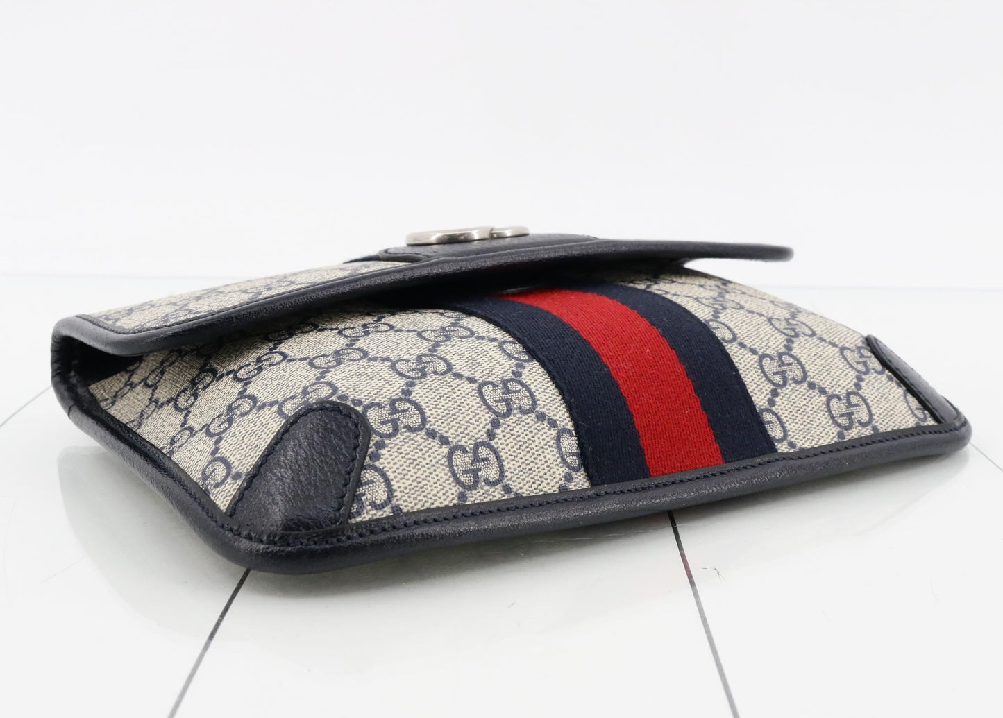 Unused Gucci GG Ophidia body/belt bag Navy