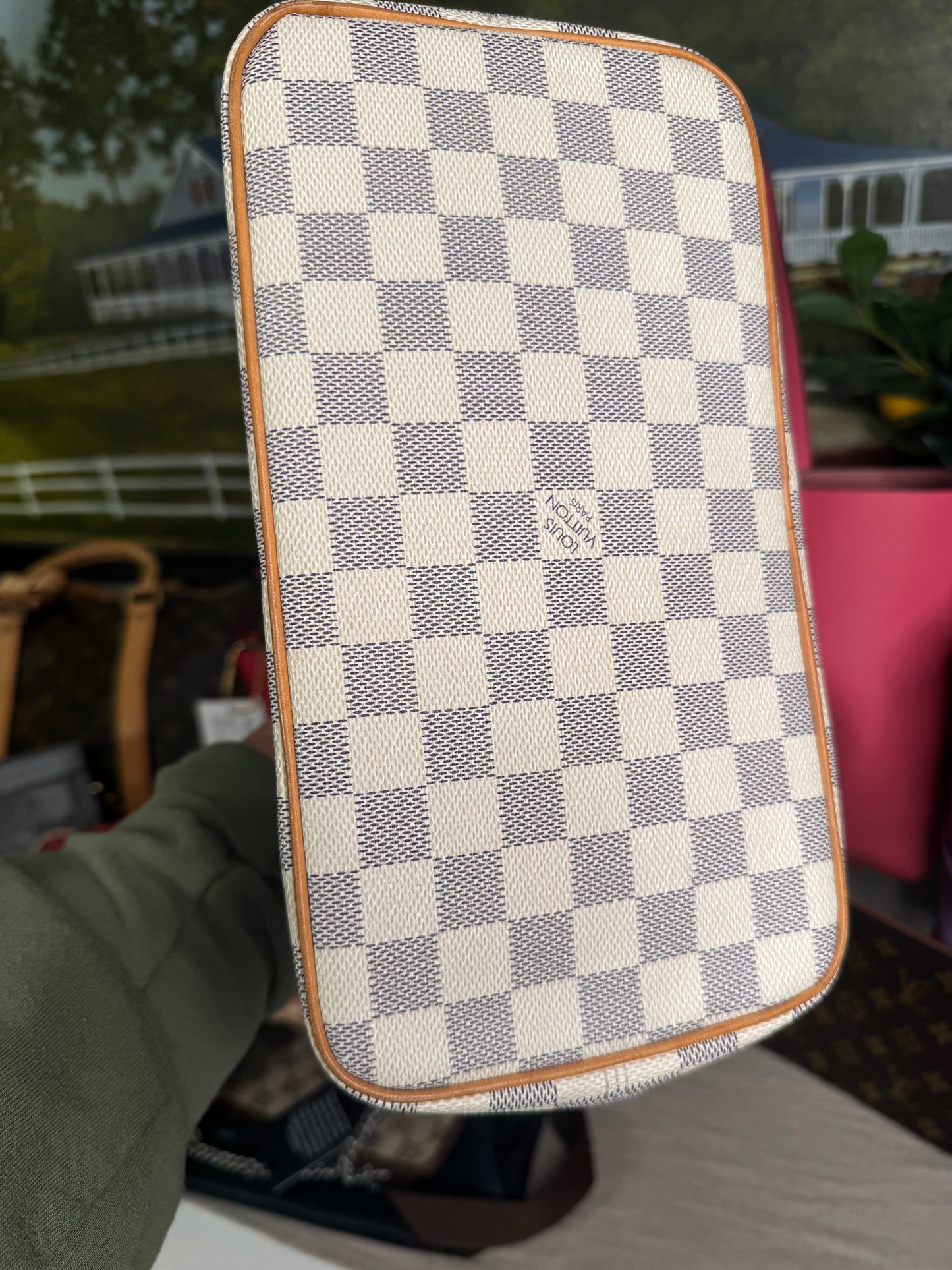 Louis Vuitton Seleya PM Damier Azur pre loved