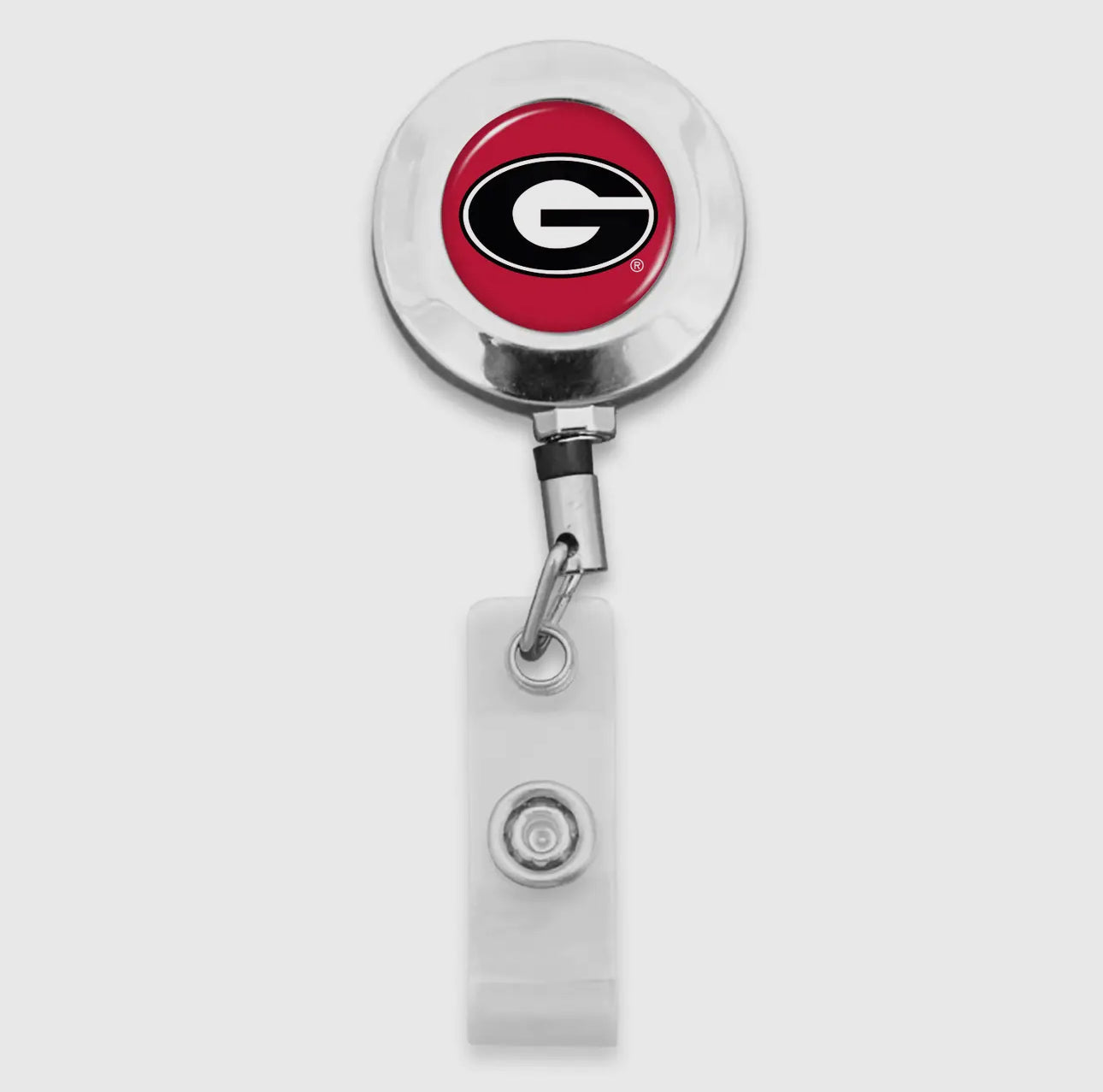 Round badge reel (belt clip)