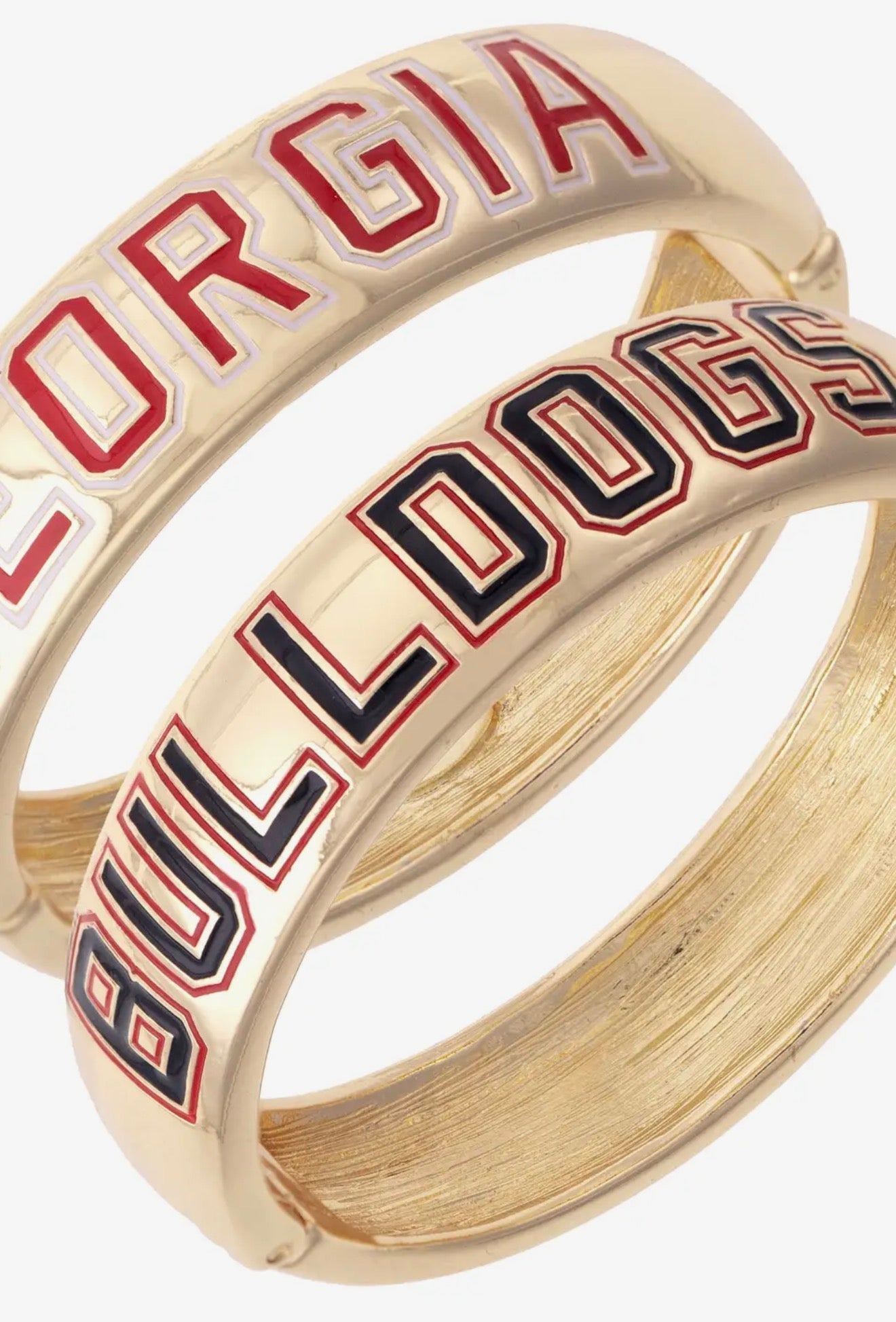 Georgia Bulldog bangle licensed
