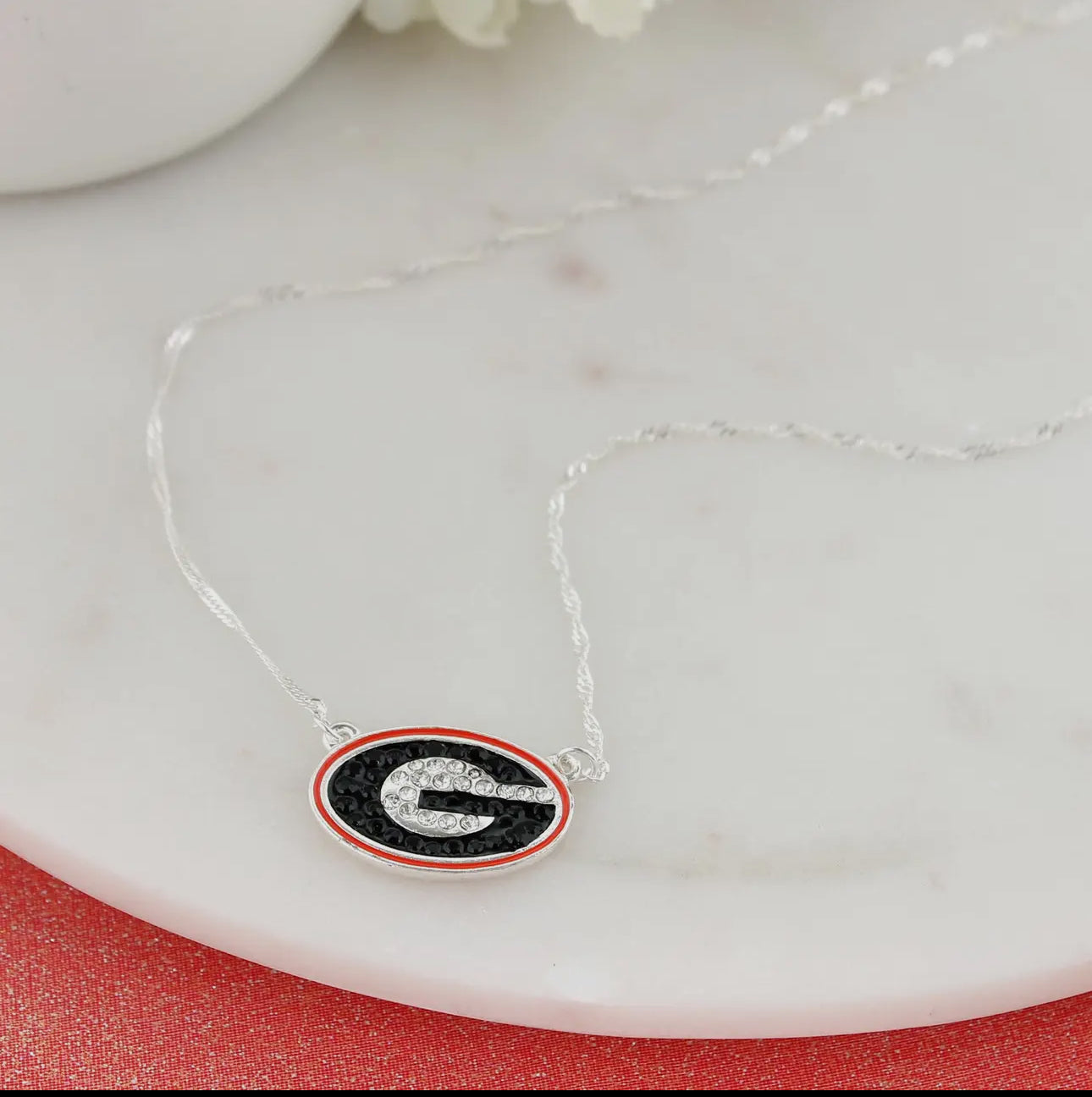 Logo necklace licensed