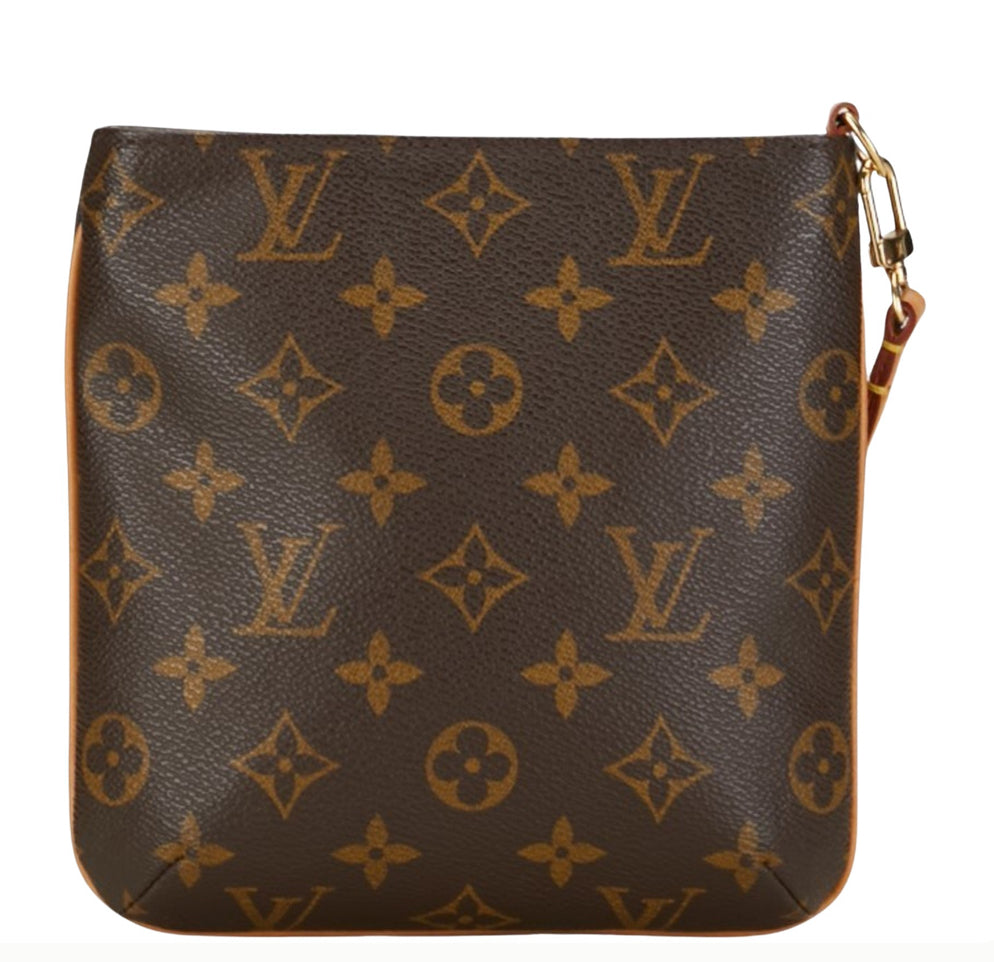 Louis Vuitton partition pre loved monogram wristlet