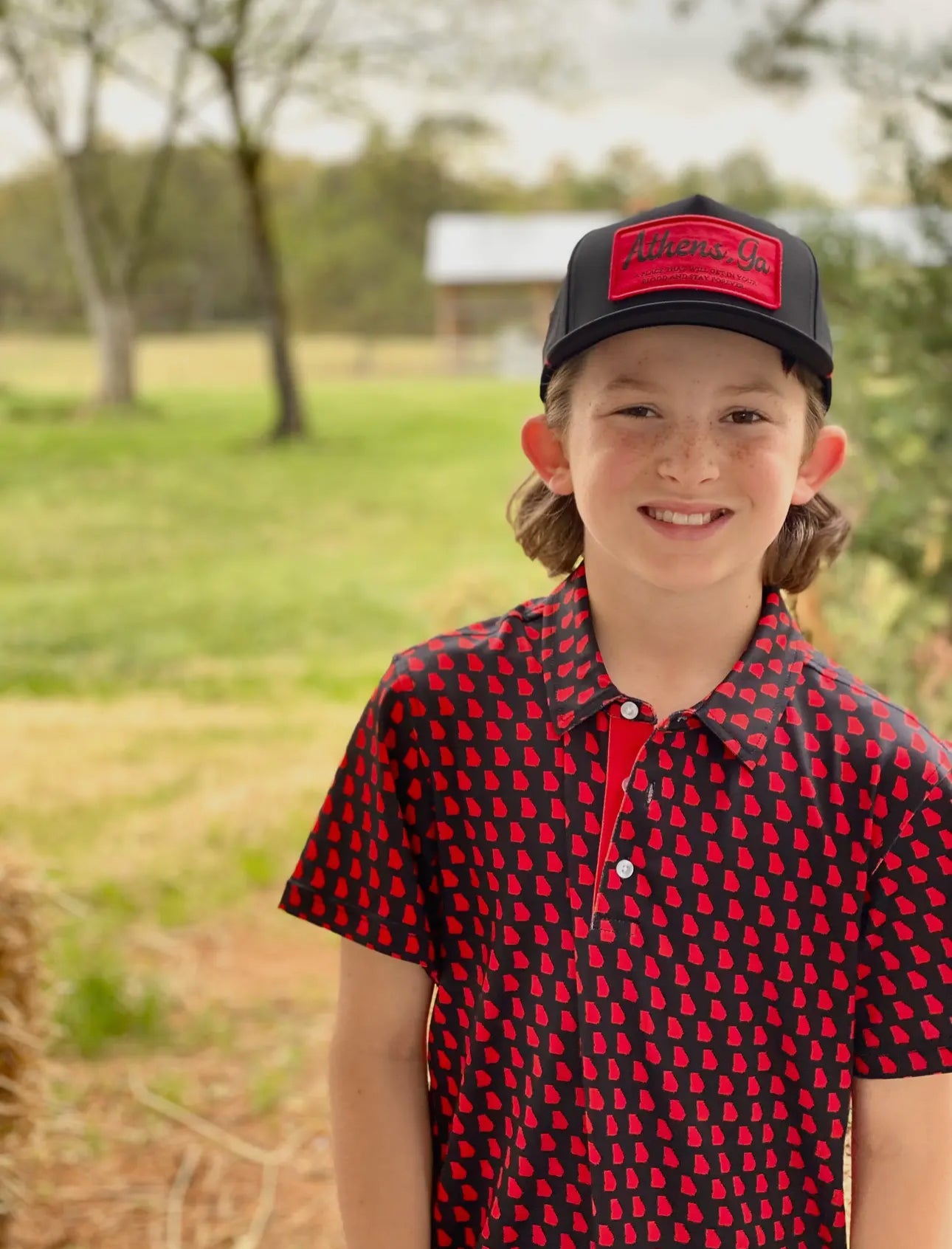 Youth athens patch hat