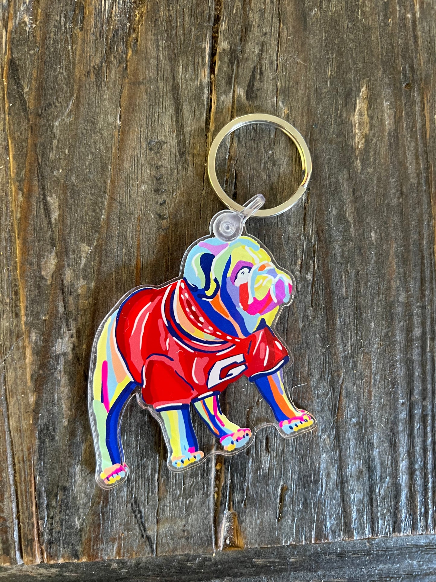 key chain red