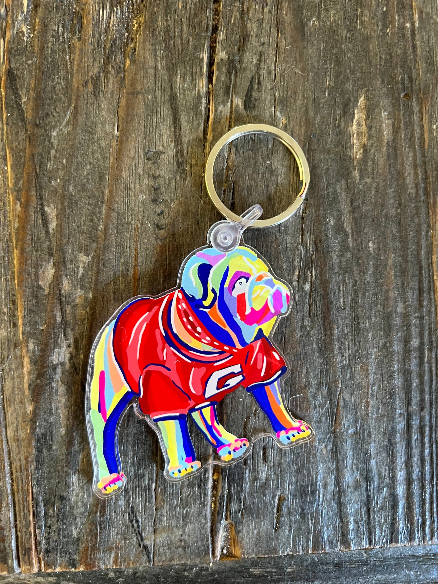 key chain red