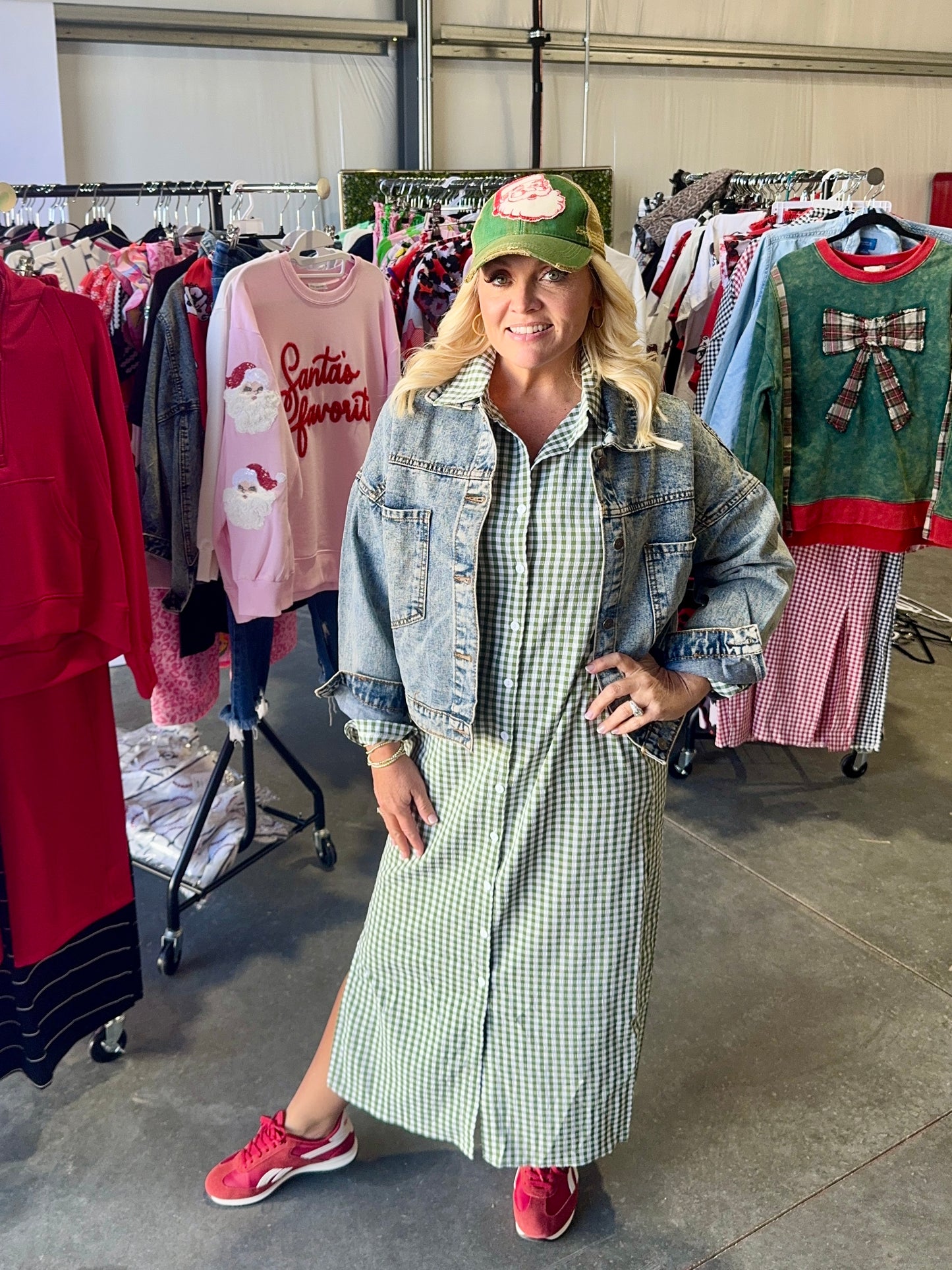 Vintage Santa hats Christmas