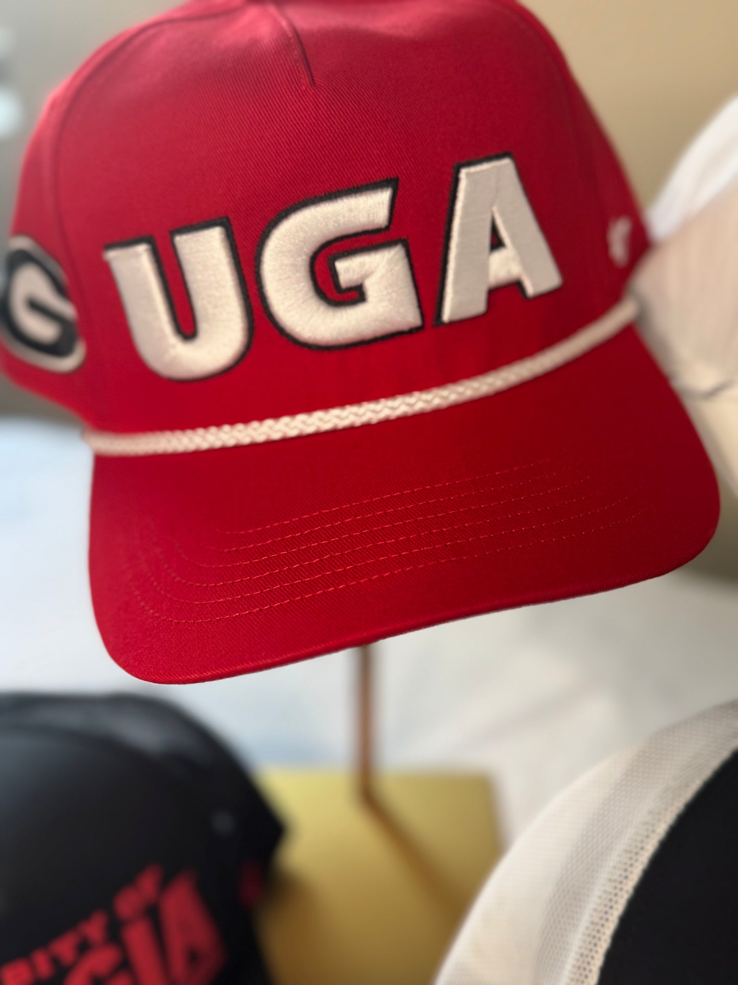 Embroidered georgia hat licensed