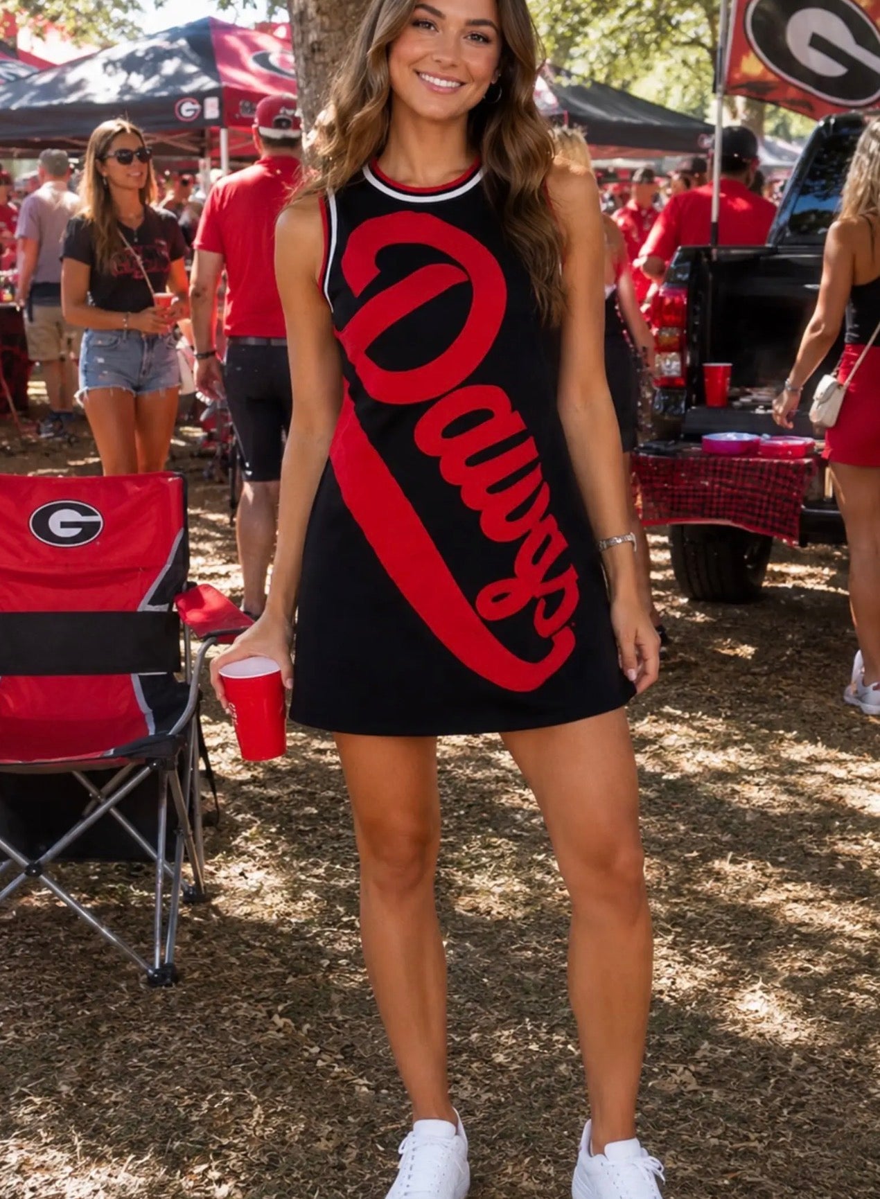 Georgia Script Dress Licensed
