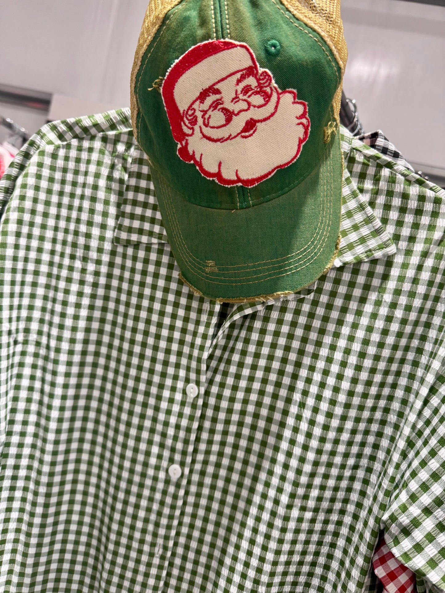 Vintage Santa hats Christmas