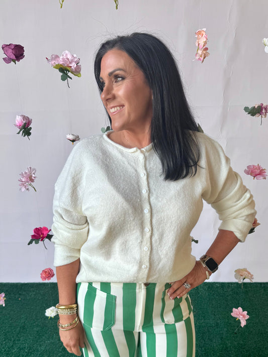 Super soft White cardigan