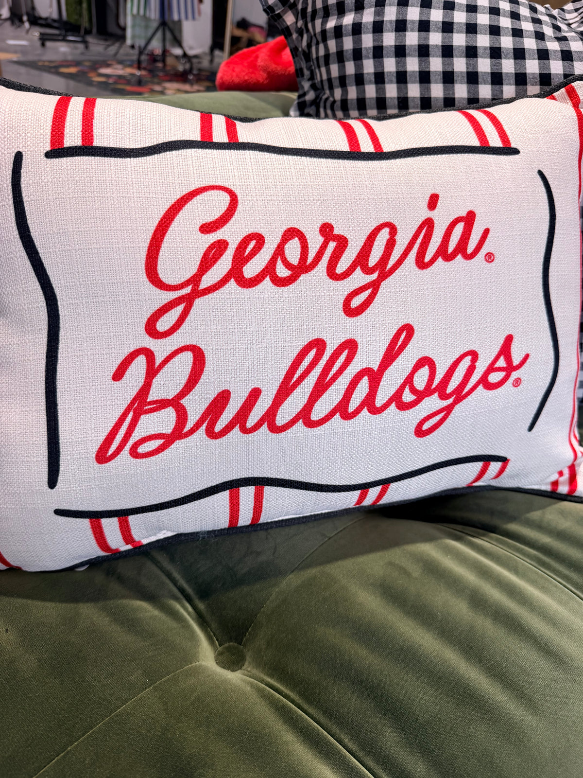 Licensed pillow Georgia Bulldogs