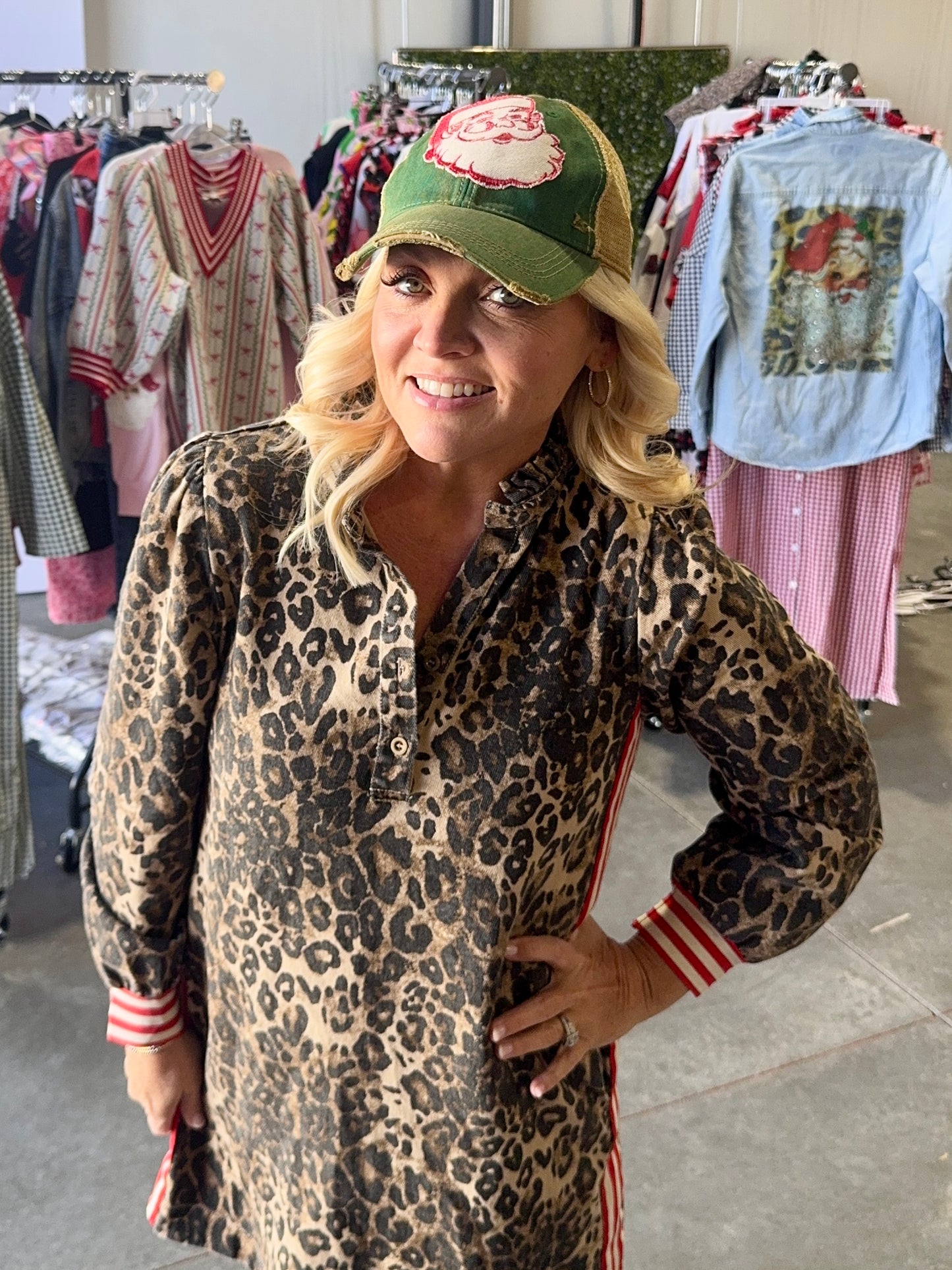 Vintage Santa hats Christmas