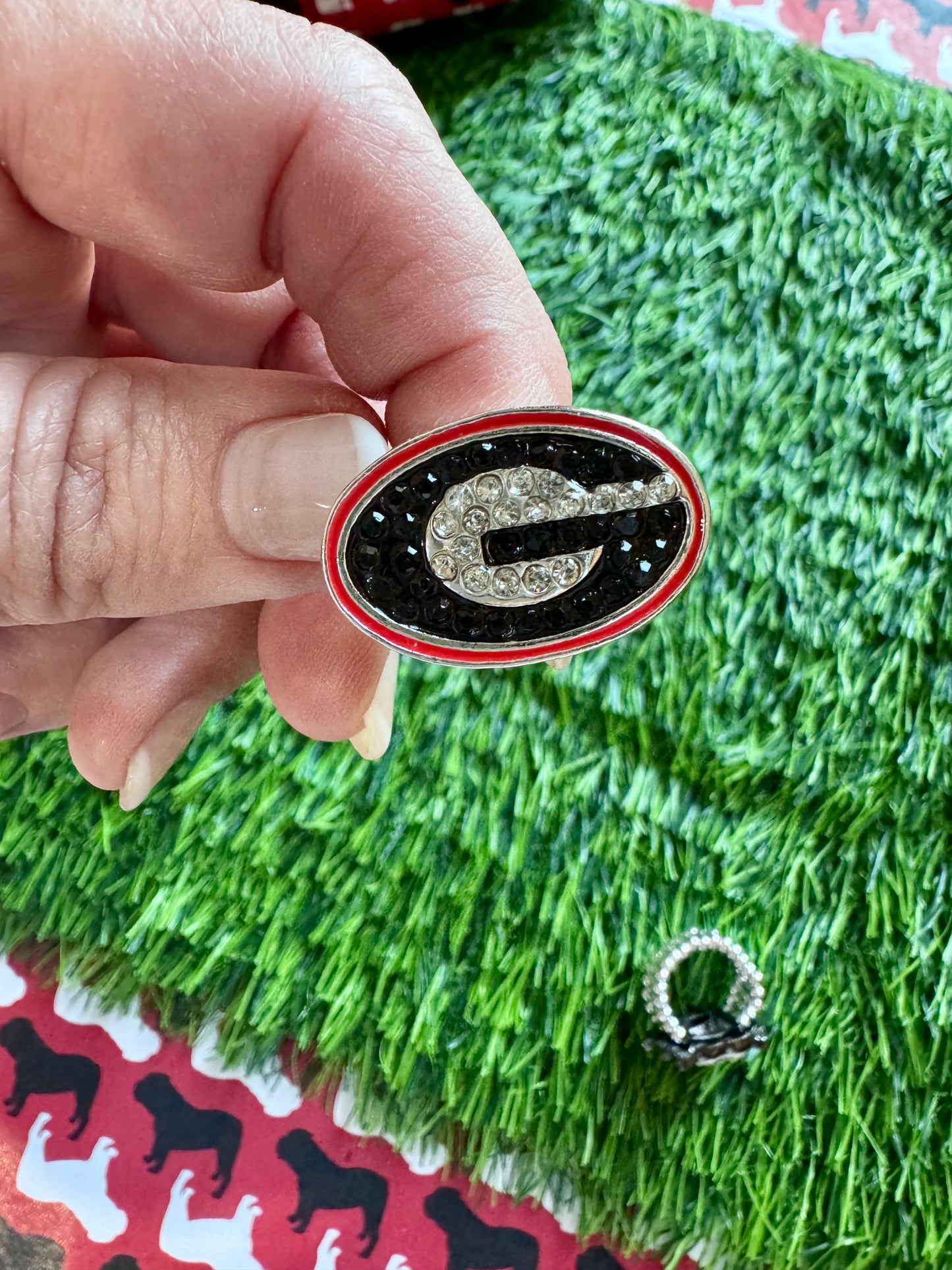 Stretchy ring logo licensed