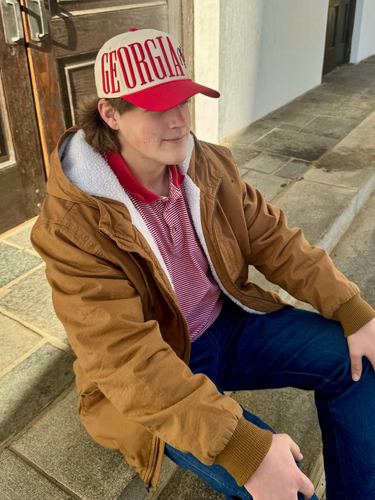 Canvas trucker hat licensed