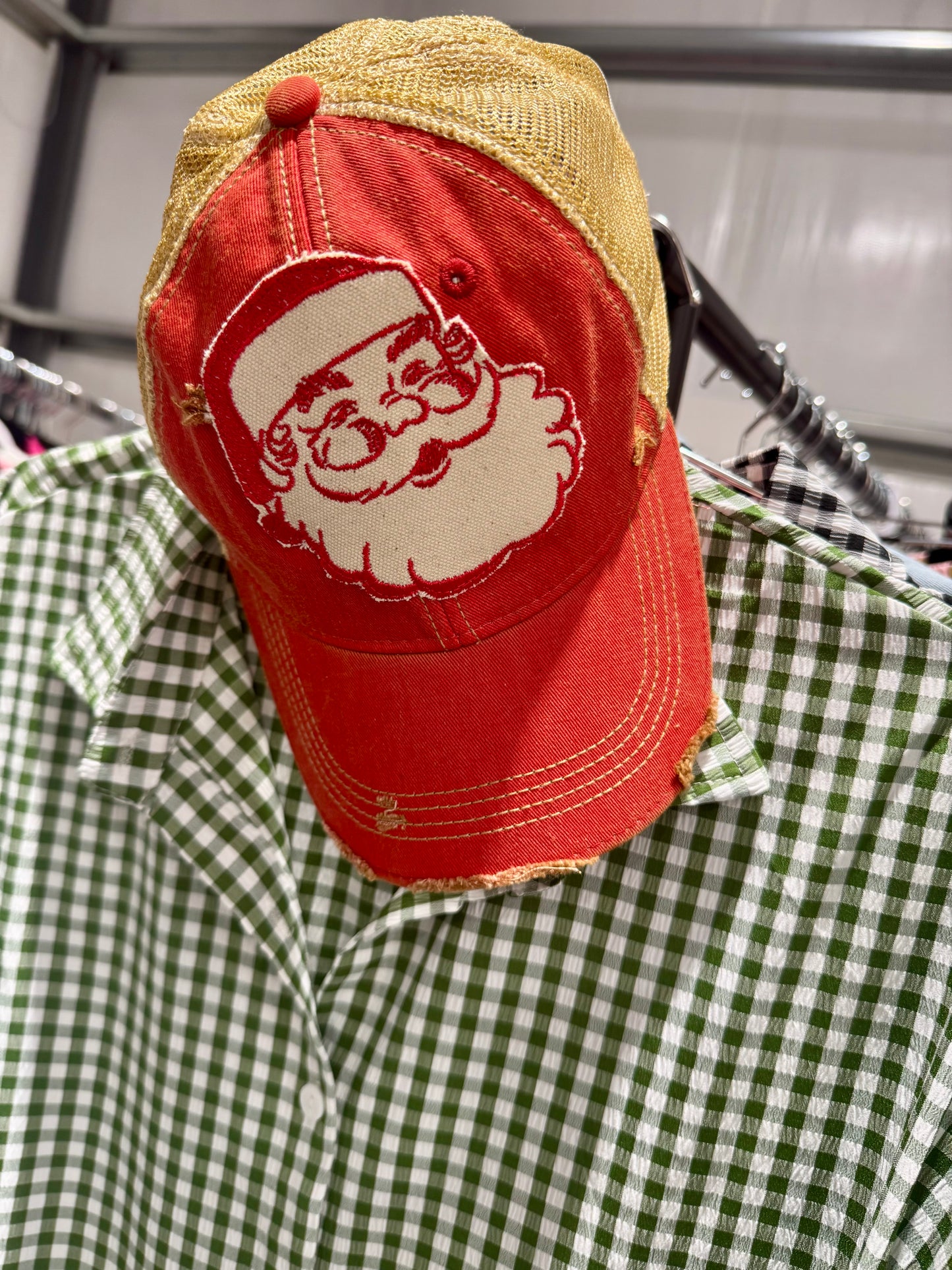 Vintage Santa hats Christmas