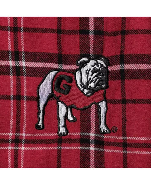 Red flannel men’s sleep lounge pants licensed georgia