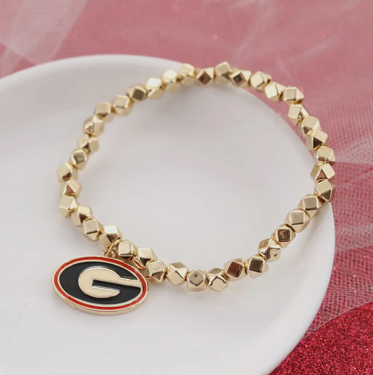 Licensed logo stretch bracelet