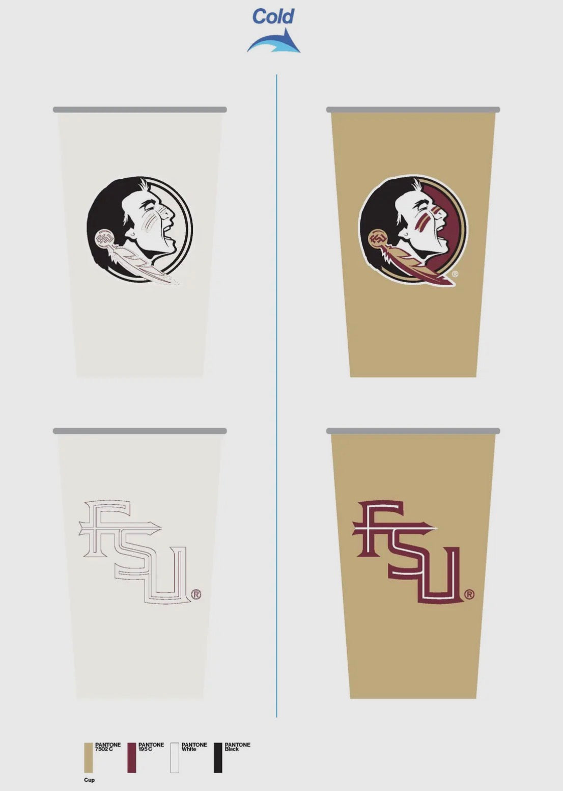 FSU color changing cup