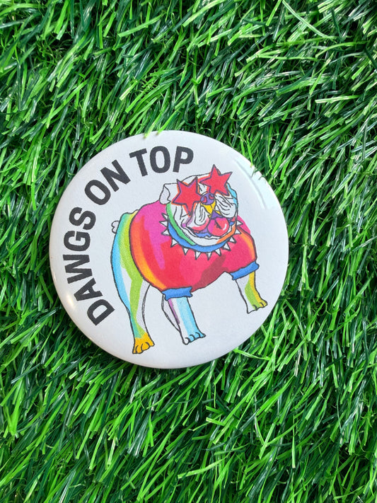 Dawgs on top button