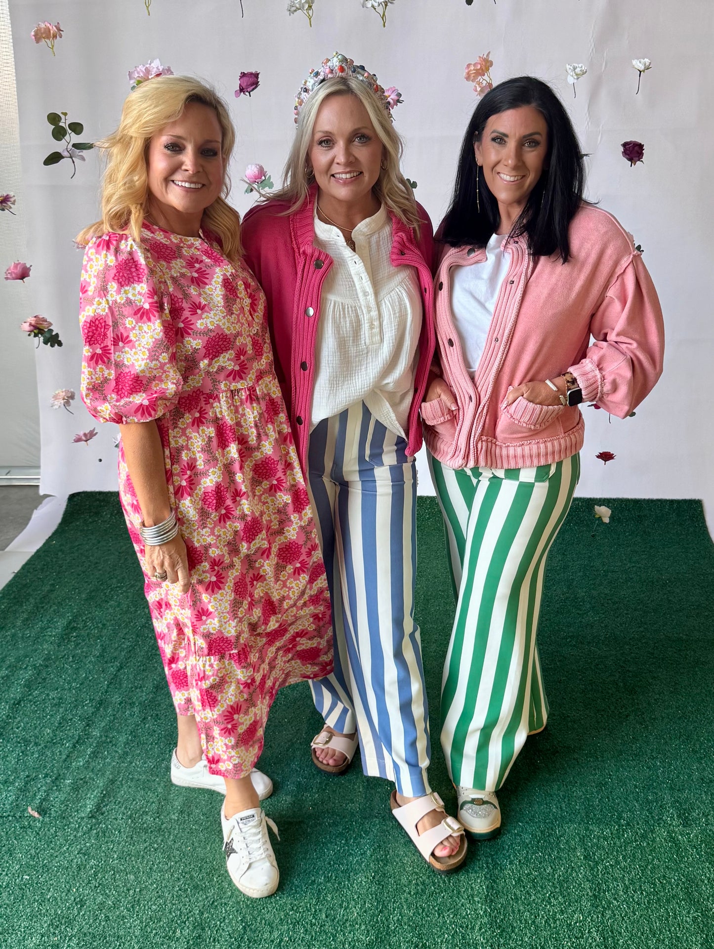 White gauze flowy top and matching shorts