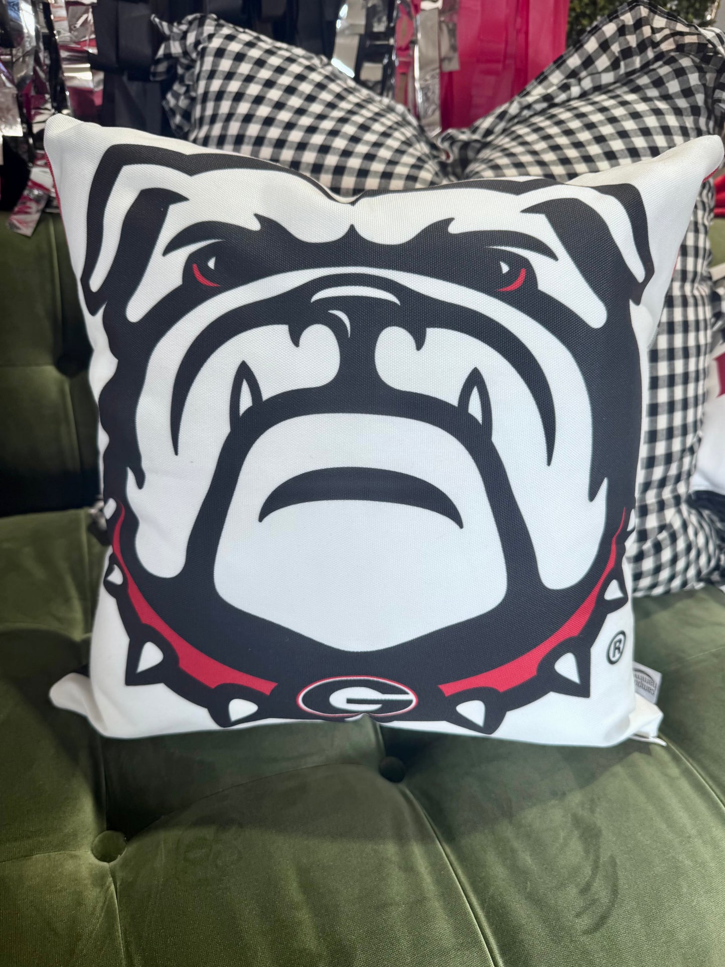 UGA georgia  Bulldogs dawg pillow cover licensed