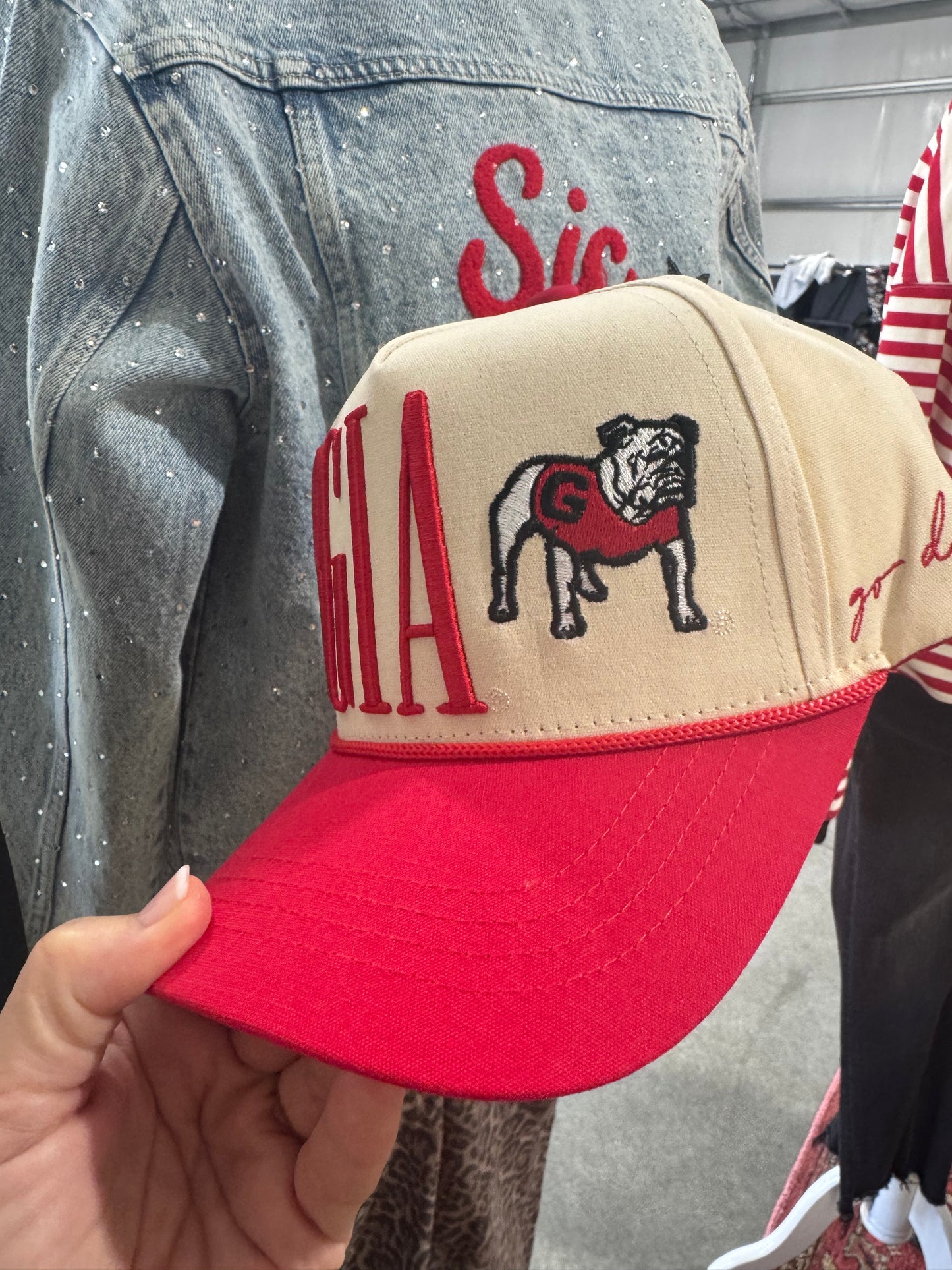 Canvas trucker hat licensed