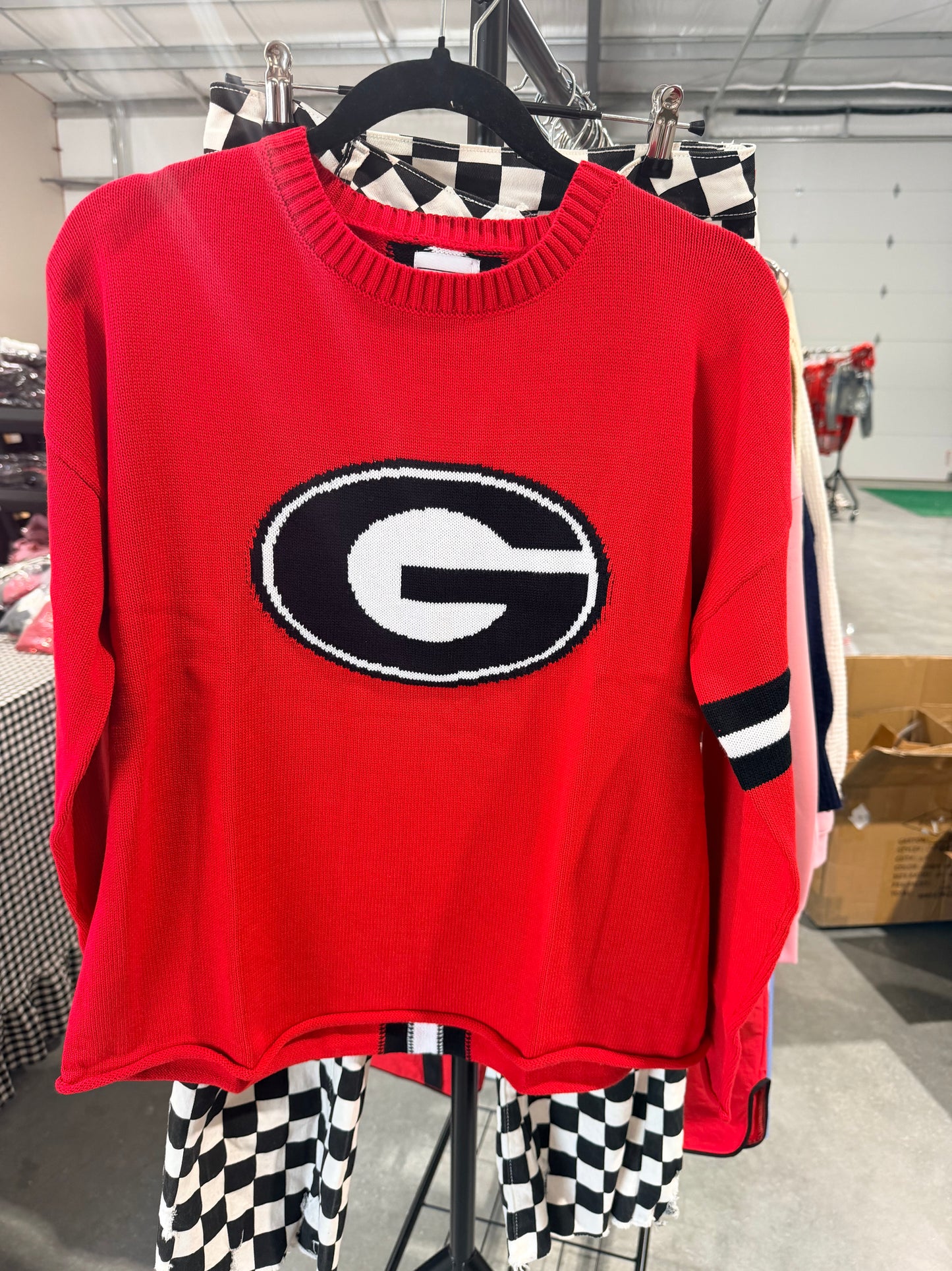 Licensed knit light  weight dawgs sweater