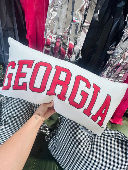 UGA georgia bulldogs pillow lumbar cover