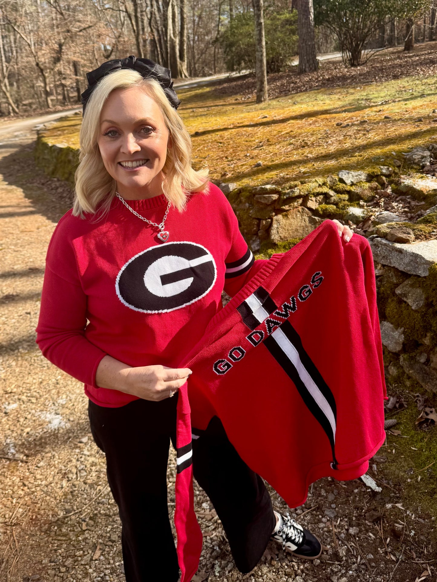 Licensed knit light  weight dawgs sweater