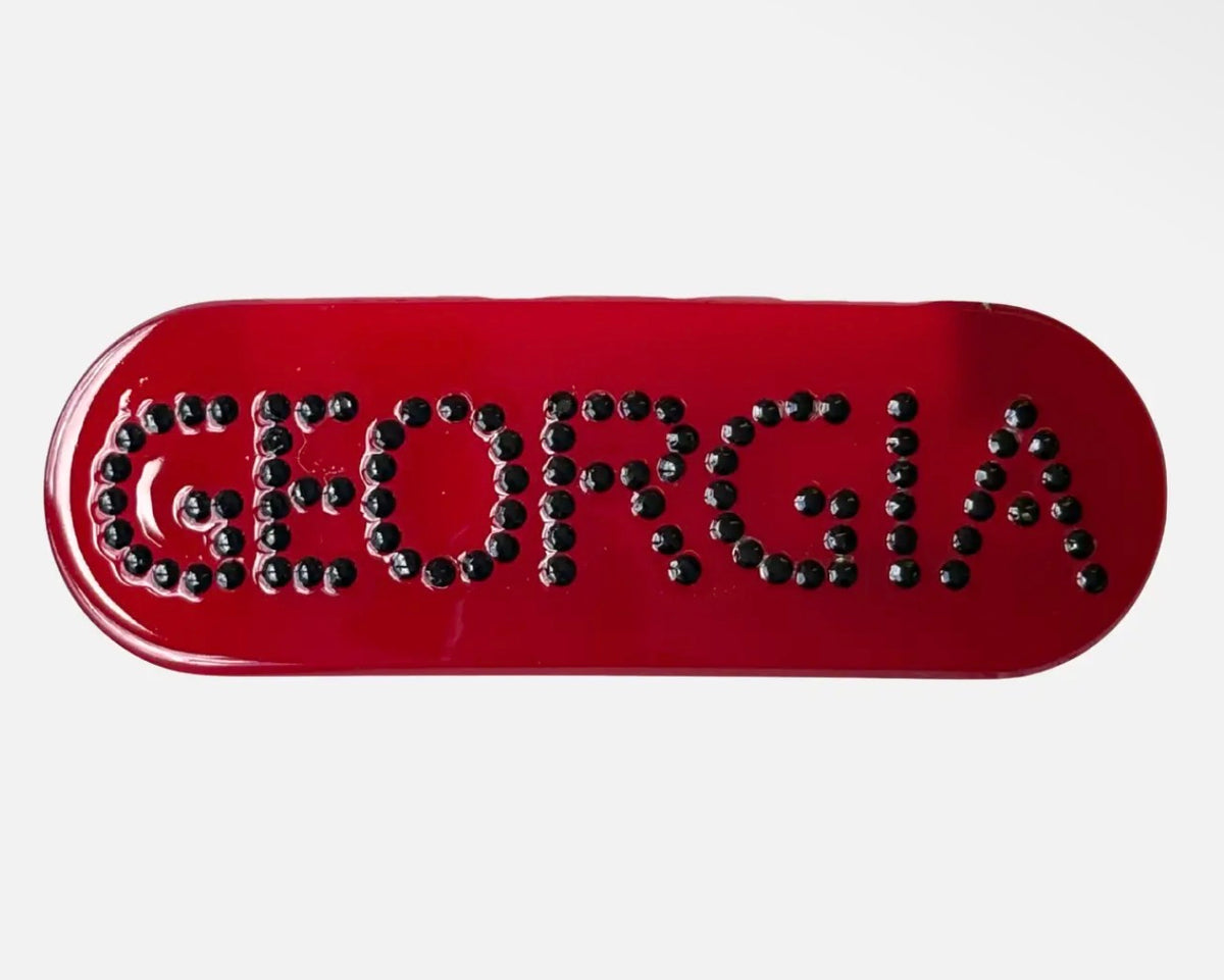 Georgia rhinestone barrette