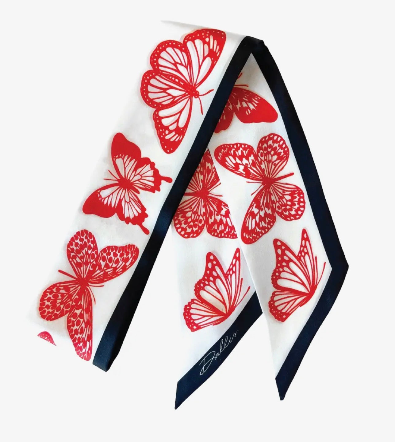 Red and black Twilly butterfly