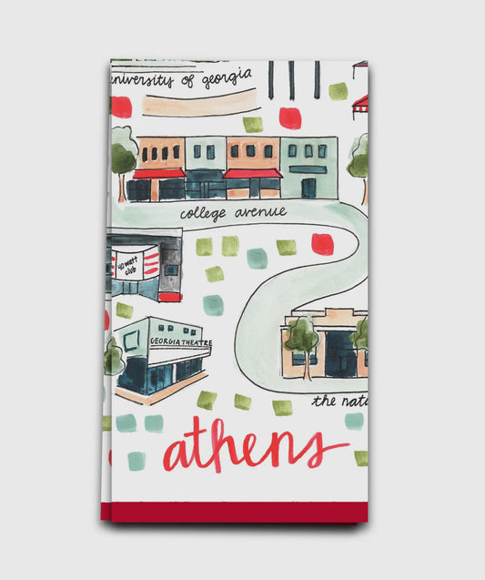 Tea towel double sided athens Ga