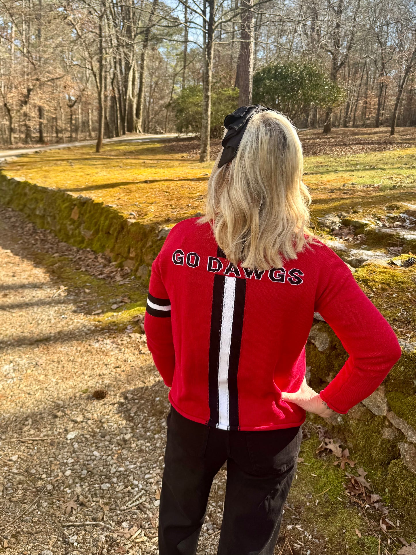 Licensed knit light  weight dawgs sweater
